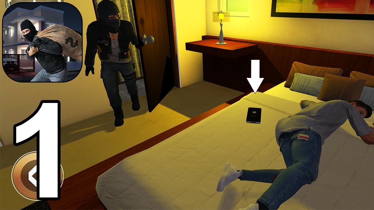 Crime City Sneak Thief Simulator:New Robbery Games - Gameplay Walkthrough Part 1 (Android, iOS)