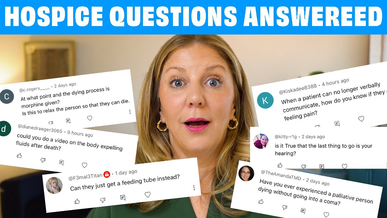 All of your Frequently Asked Questions about Hospice Care!