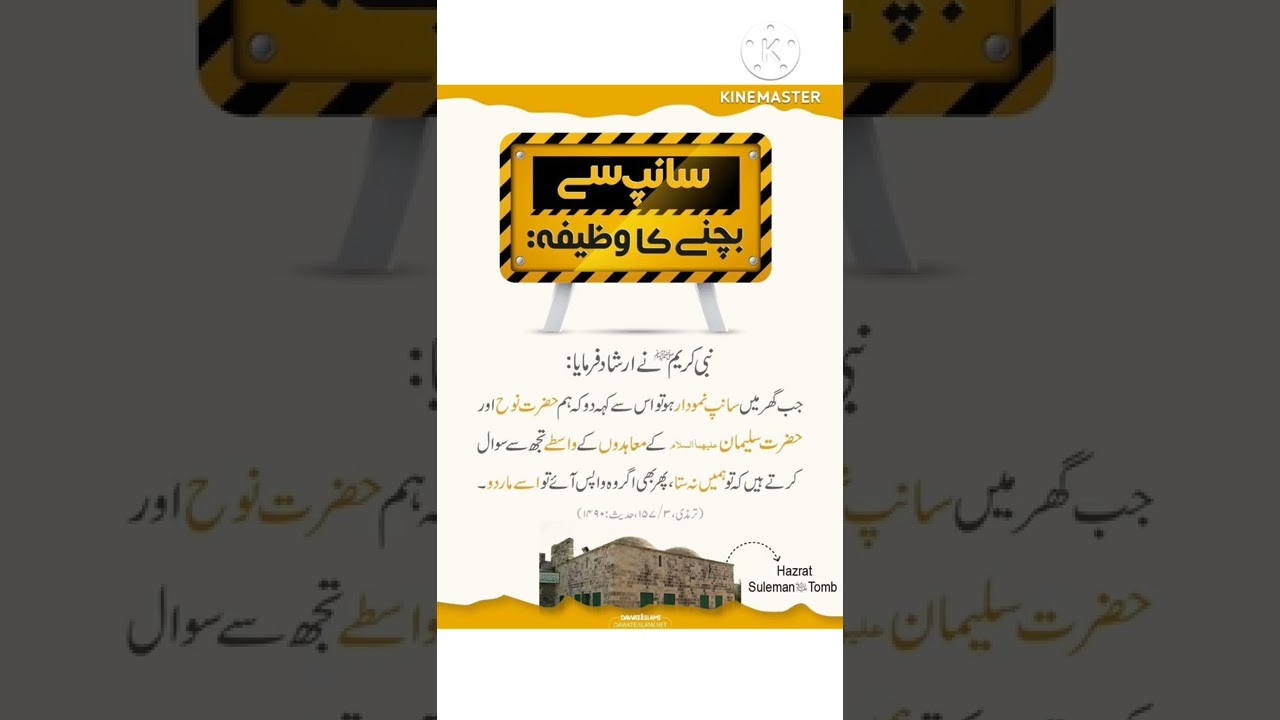 Sanp Aur Bichoo se Bachne Ka wazifh #trueknowledge2m