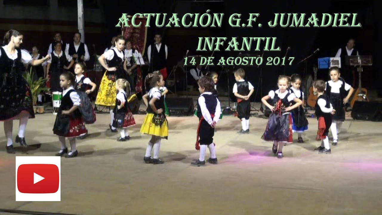ACTUACION G.F. JUMADIEL INFANTIL14 AGOSTO 2017