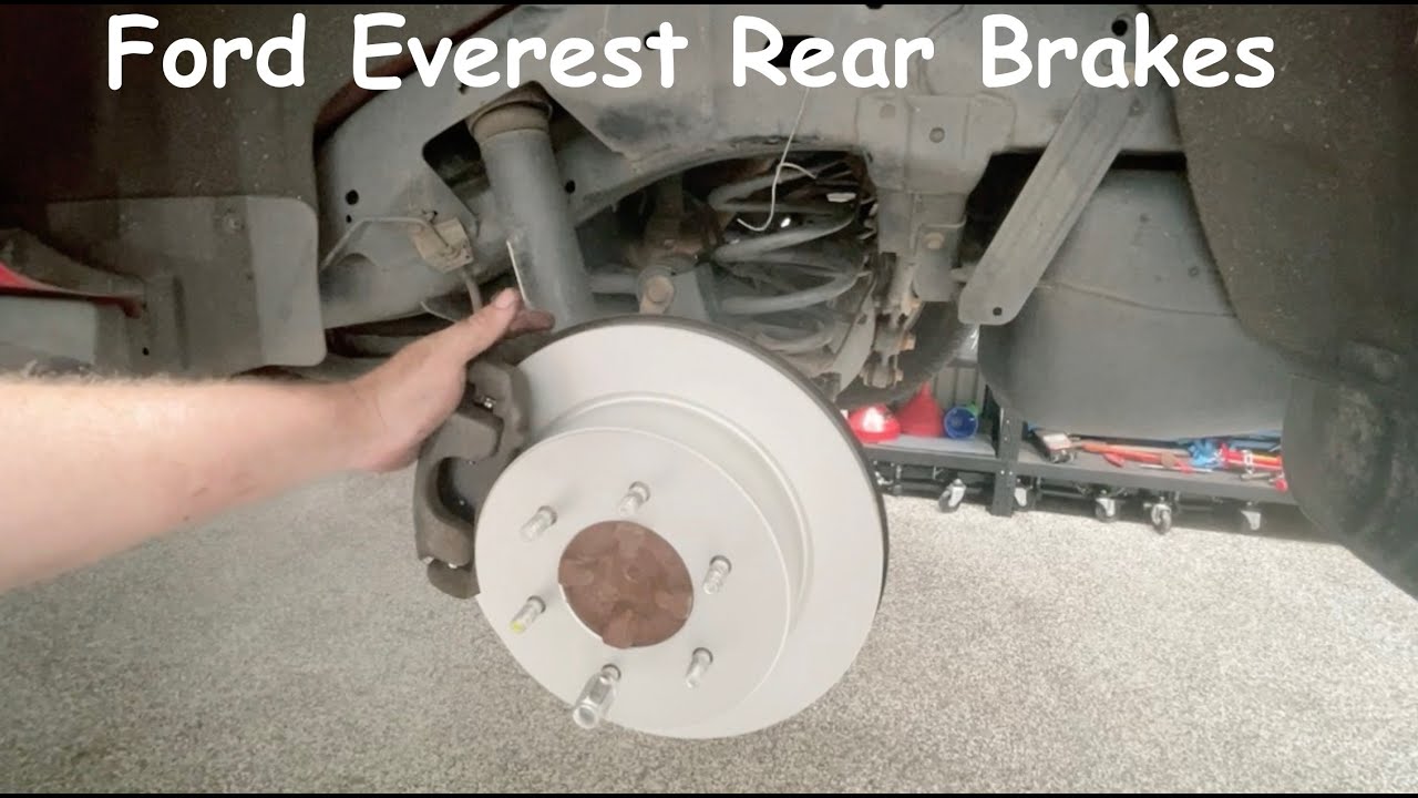 Задние роторы и колодки Ford Everest