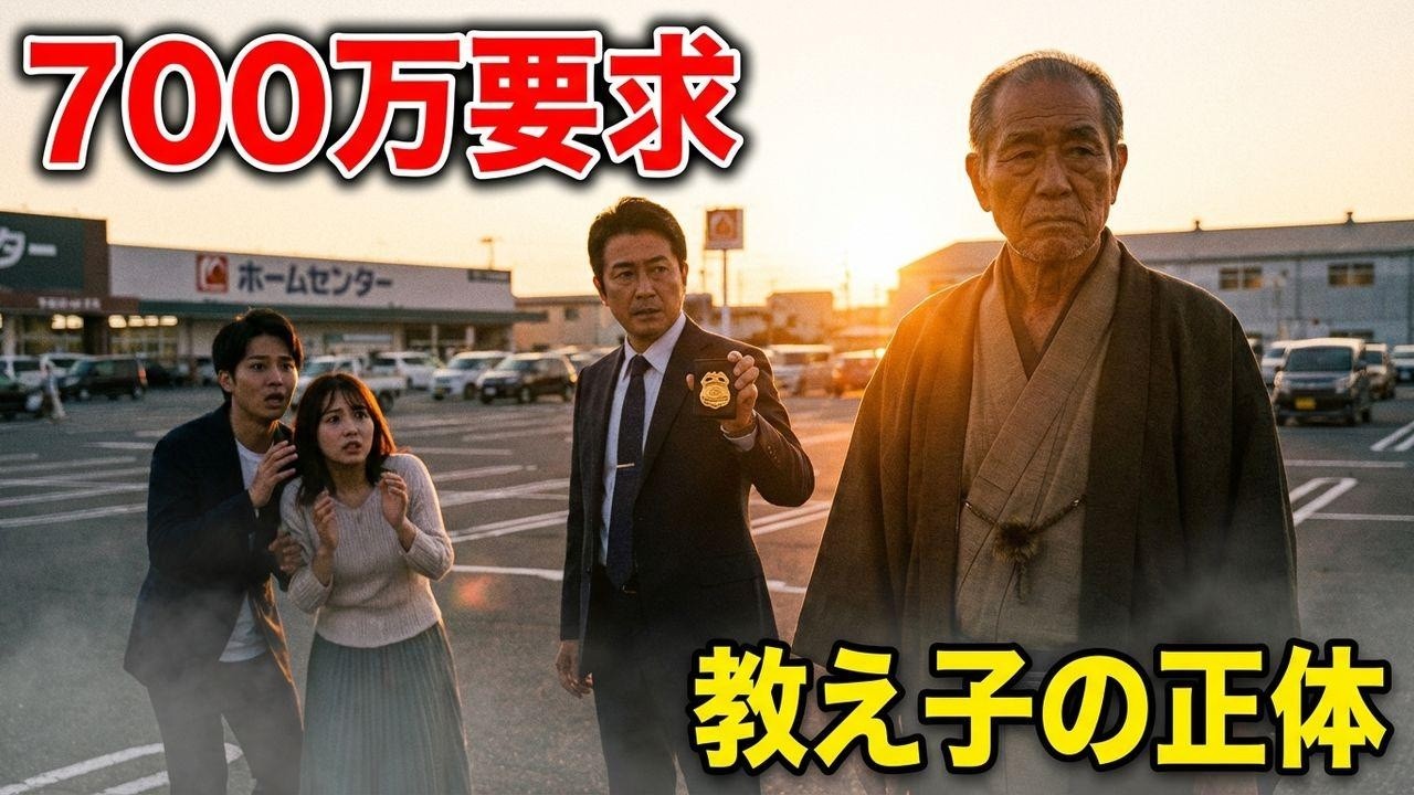 「700万払え」と脅された地味な老人。駆けつけた教え子の正体に一同驚愕