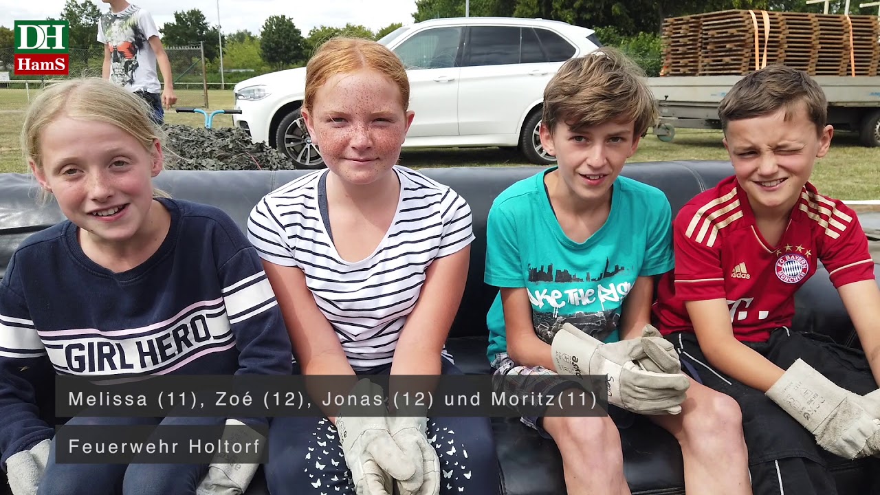 Aufbau Kreiszeltlager in Hoya / DIE HARKE