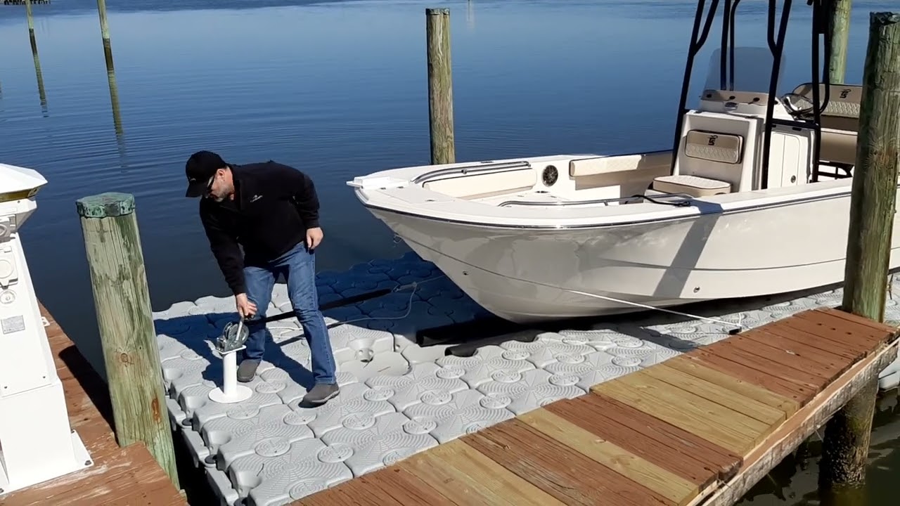 Dock Blocks Reverse Winch in Action