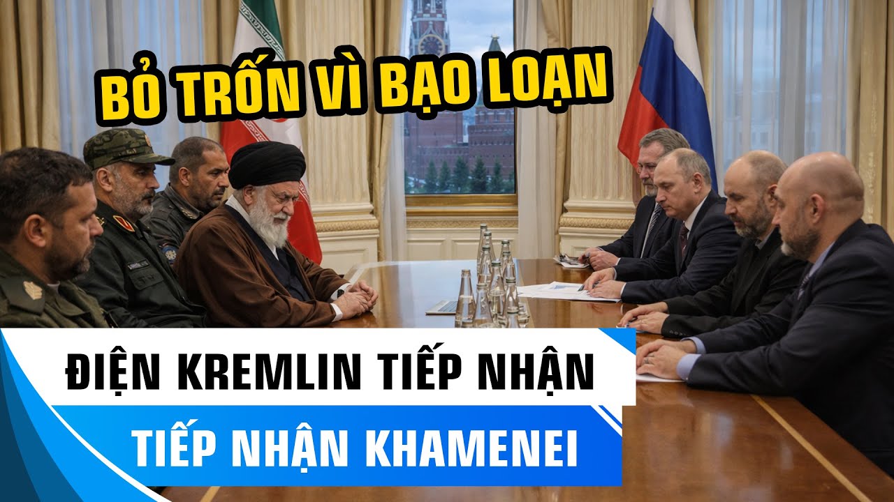 THƯƠNG LƯỢNG BÍ MẬT GIỮA QUÂN ĐỘI IRAN VÀ PHE ĐỐI LẬP, NGA KHI TIẾP NHẬN 