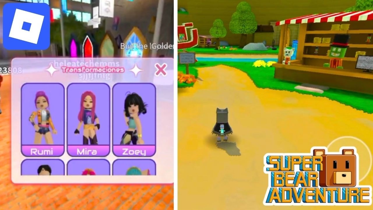 Roblox y Súper Bear Adventure | Juega Conmigo EN VIVO🎮 #roblox #superbearadventure