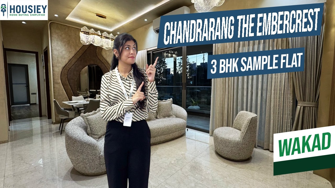 Chandrarang The Embercrest Wakad | Spacious 3BHK Sample Flat Tour In Pune | Location & Price 2026