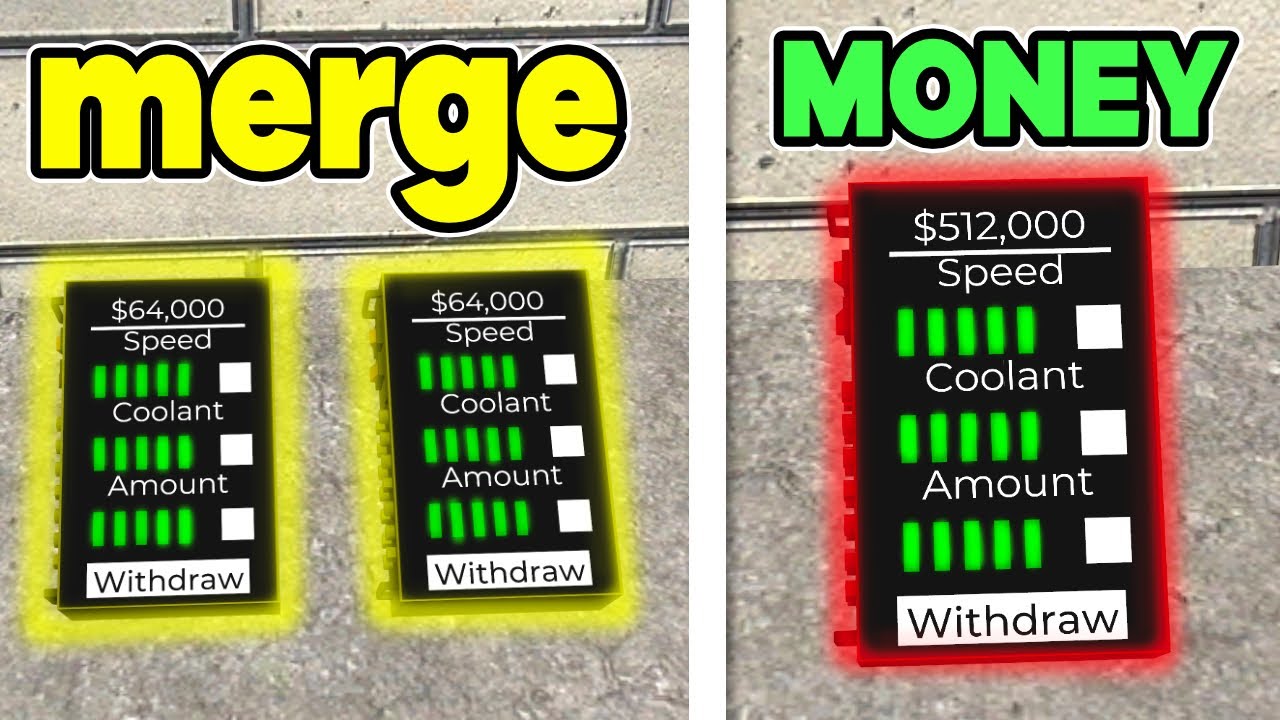 I Merge Money Printers To Make more MONEY on Gmod Darkrp Rags to Riches