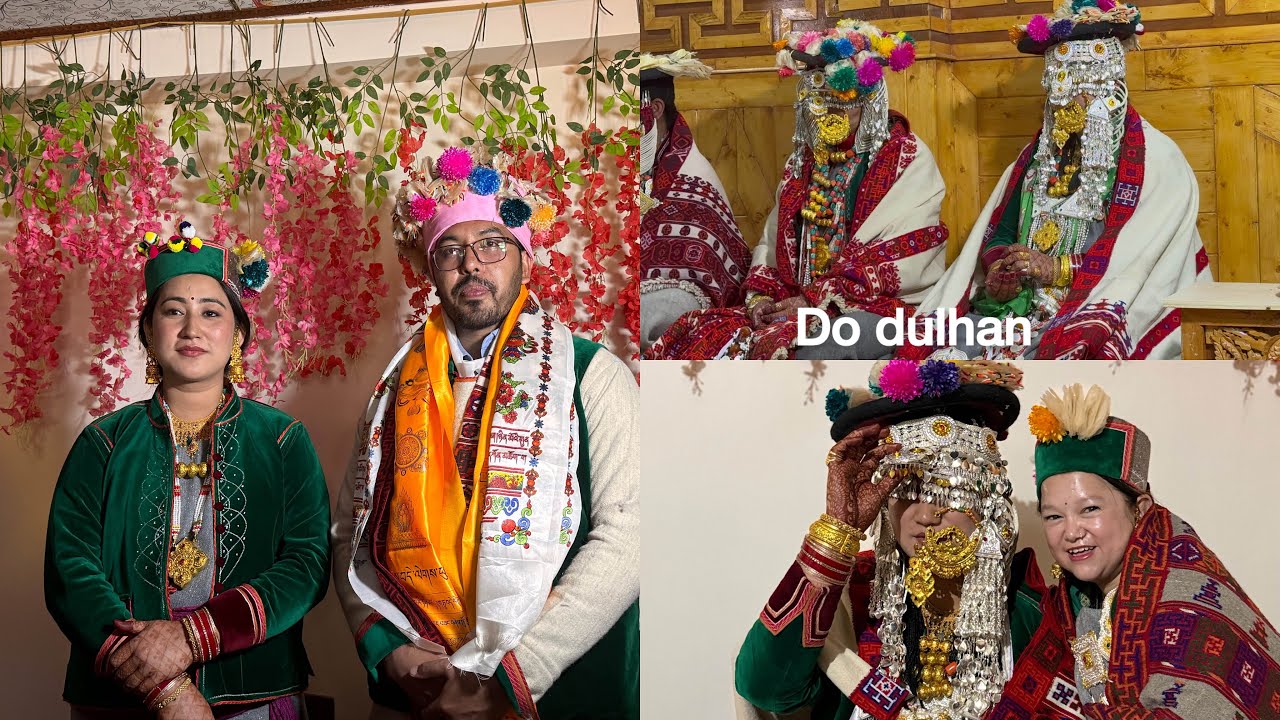 Dr. Tanisha weds Dr. Ranvijay || Wedding Day || Nesang to Kanam || Kinnauri Wedding