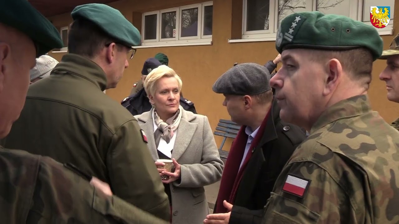 Wizyta wojska w Prudniku