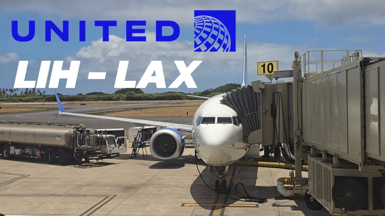 TRIP REPORT | United Airlines | Boeing 737 MAX 8 | Līhu'e - Los Angeles