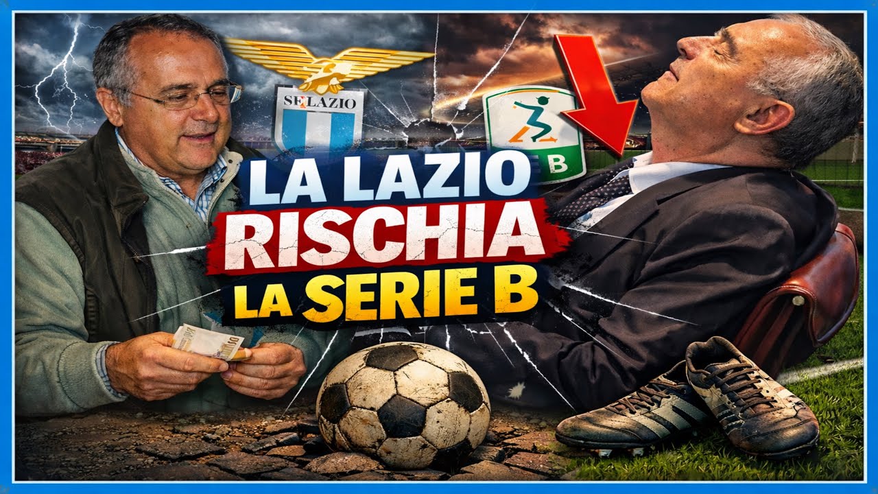 PAURA! La LAZIO RISCHIA la SERIE B… 
