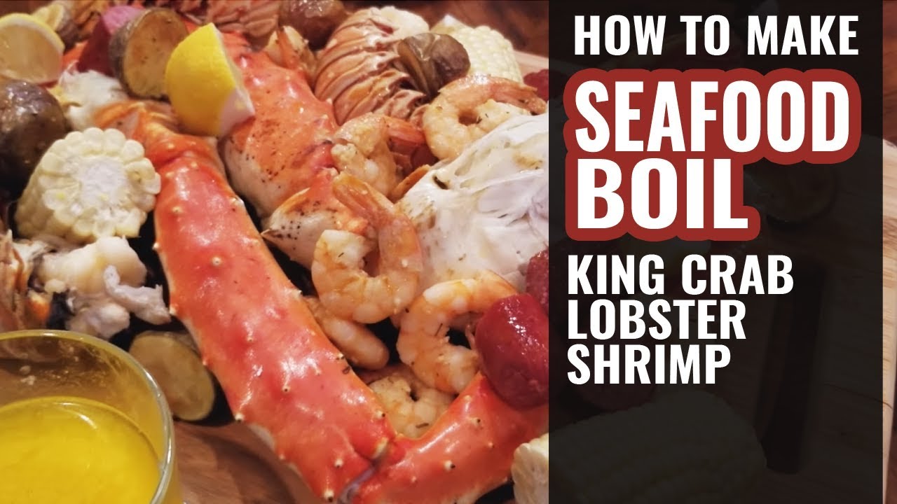 HOW TO MAKE YOUR OWN SEAFOOD BOIL FOR A MUKBANG