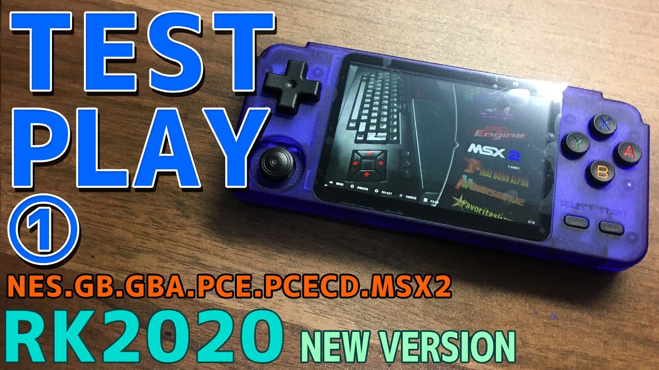 (3) ENG Sub Version Test play various emulators with the new version of RK2020)