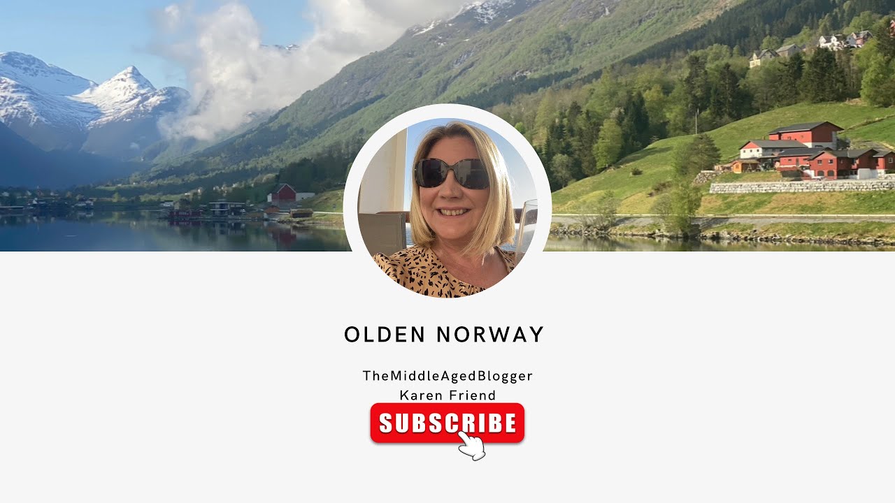 Olden Cruise Port things to do and see - travelling in May 2023 with P&O cruises Iona.