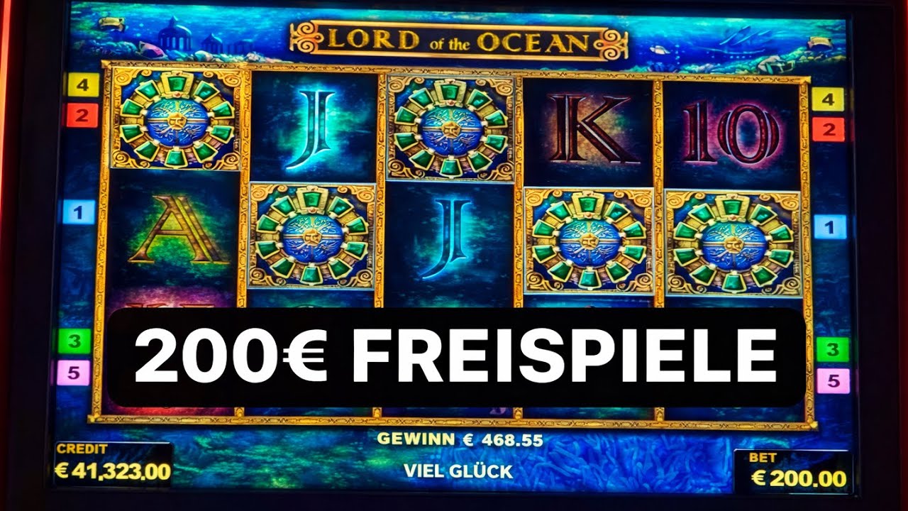 Lord of the Ocean 200€ Freispiele 🤑 Spielothek Spielhalle Automaten zocken