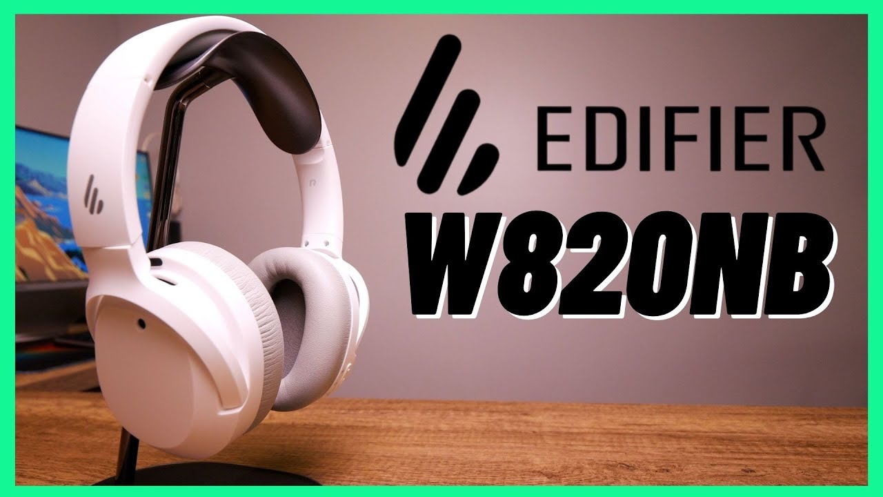 Гибридные наушники Edifier W820NB с активным шумоподавлением! Бюджетное шумоподавление!
