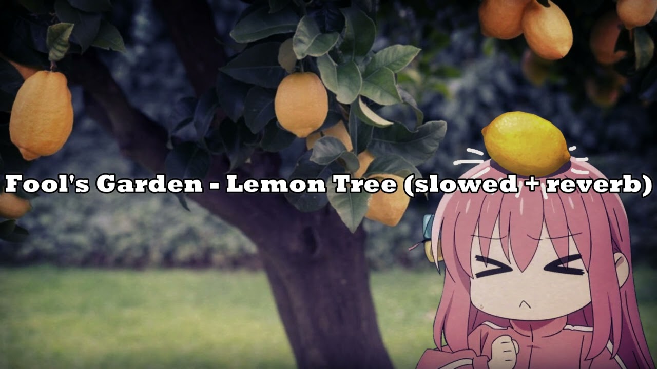 Fool's Garden - Lemon Tree (slowed + reverb)