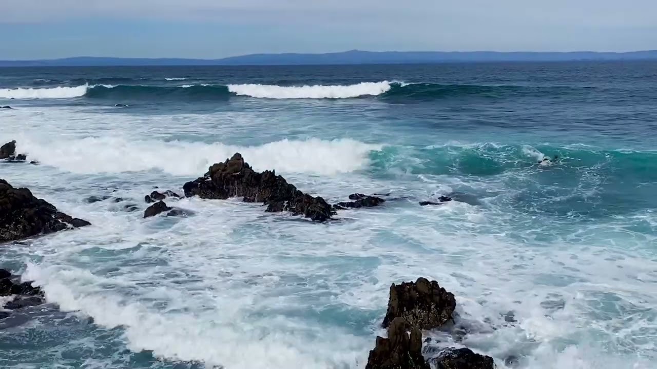 30 mins Peaceful Ocean Waves 🌊 | Natural Healing For Sleep | Anxiety Relief | শান্ত সমুদ্রের ঢেউ