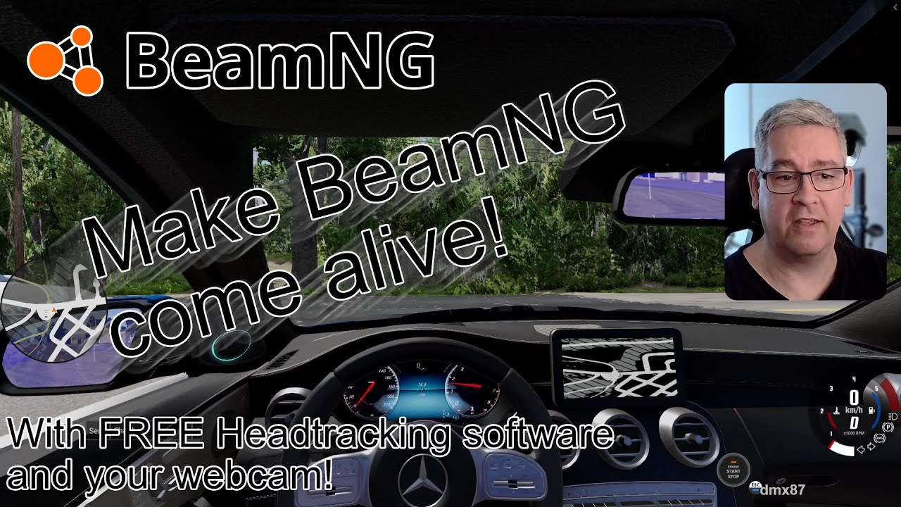 BeamNG Headtracking, Using webcam and free software