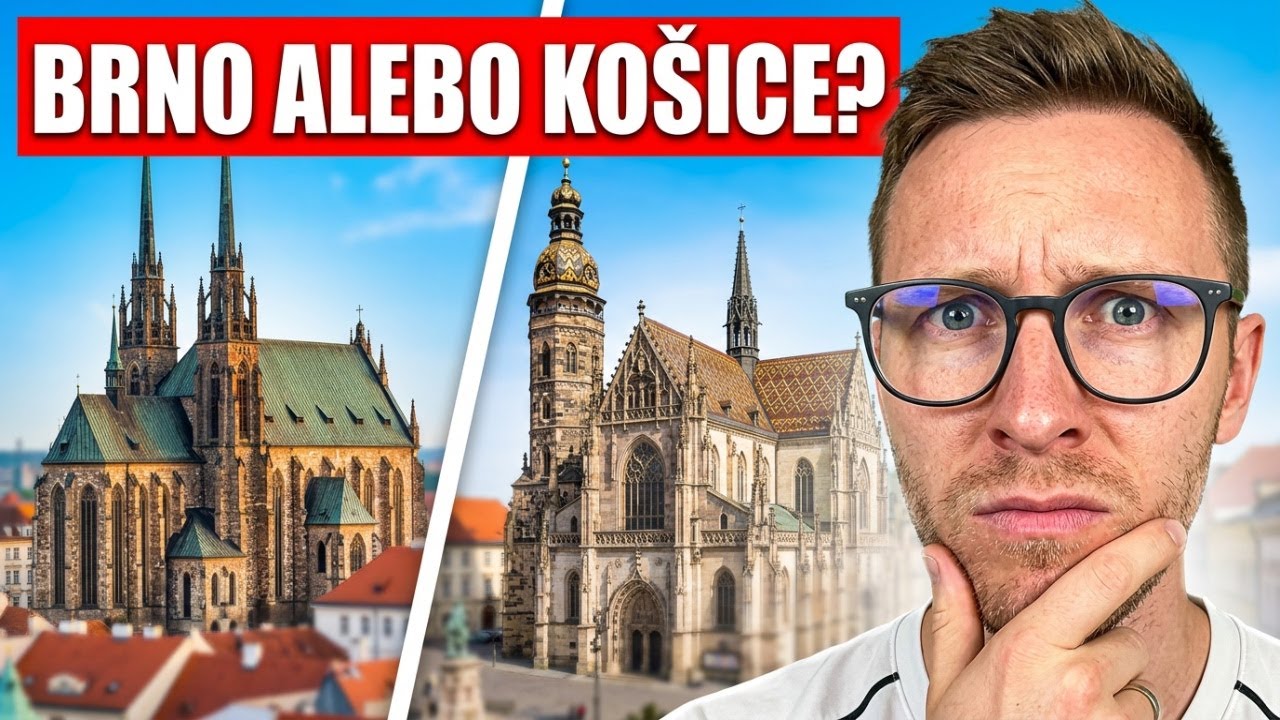 Brno alebo Košice? 🇨🇿 Porovnanie najkrajších miest Slovenska!