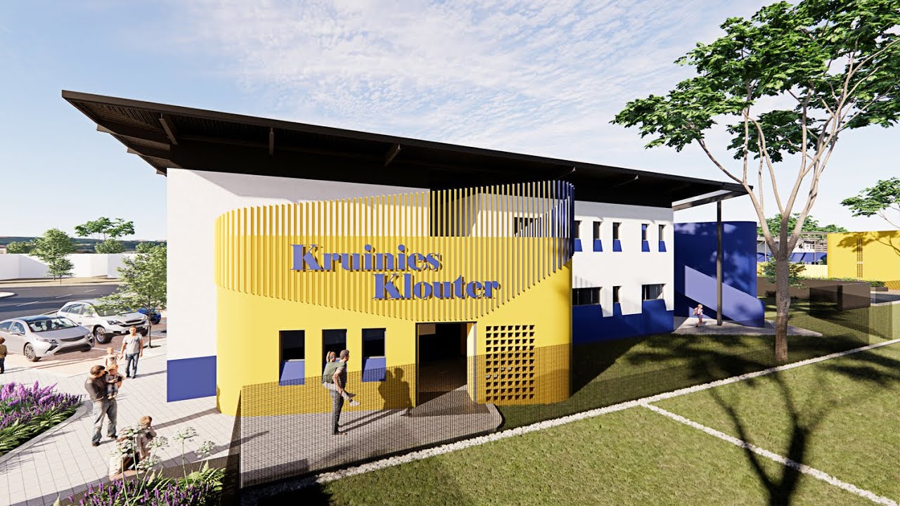 Architecture Animation - Kruinsig After School Academy
