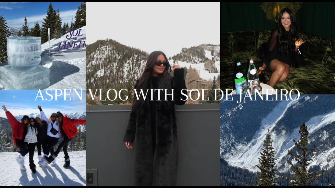 MY FIRST BRAND TRIP WITH SOL DE JANEIRO | aspen, co | skiing | launch party | gondola ride |