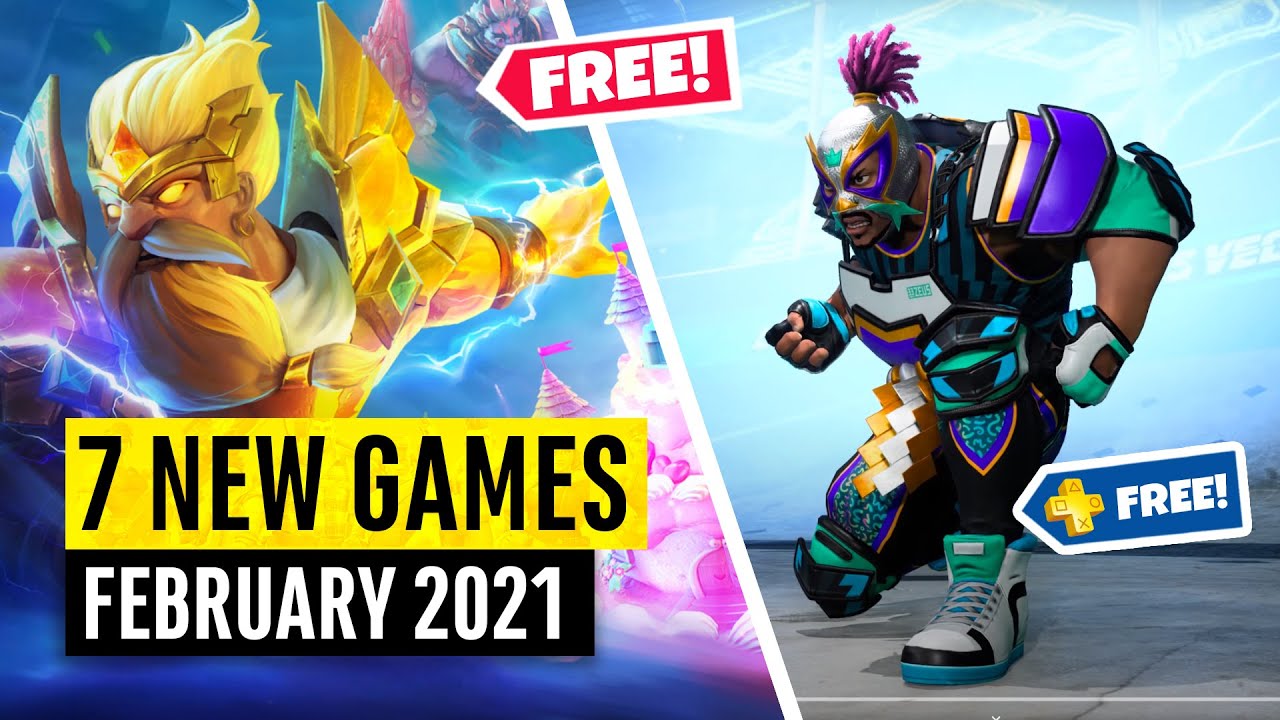 7 New Games February (3 FREE GAMES)