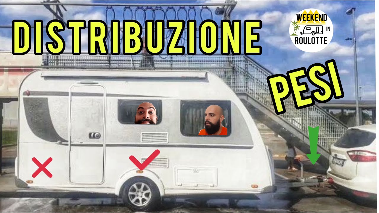 DISTRIBUZIONE PESI ROULOTTE