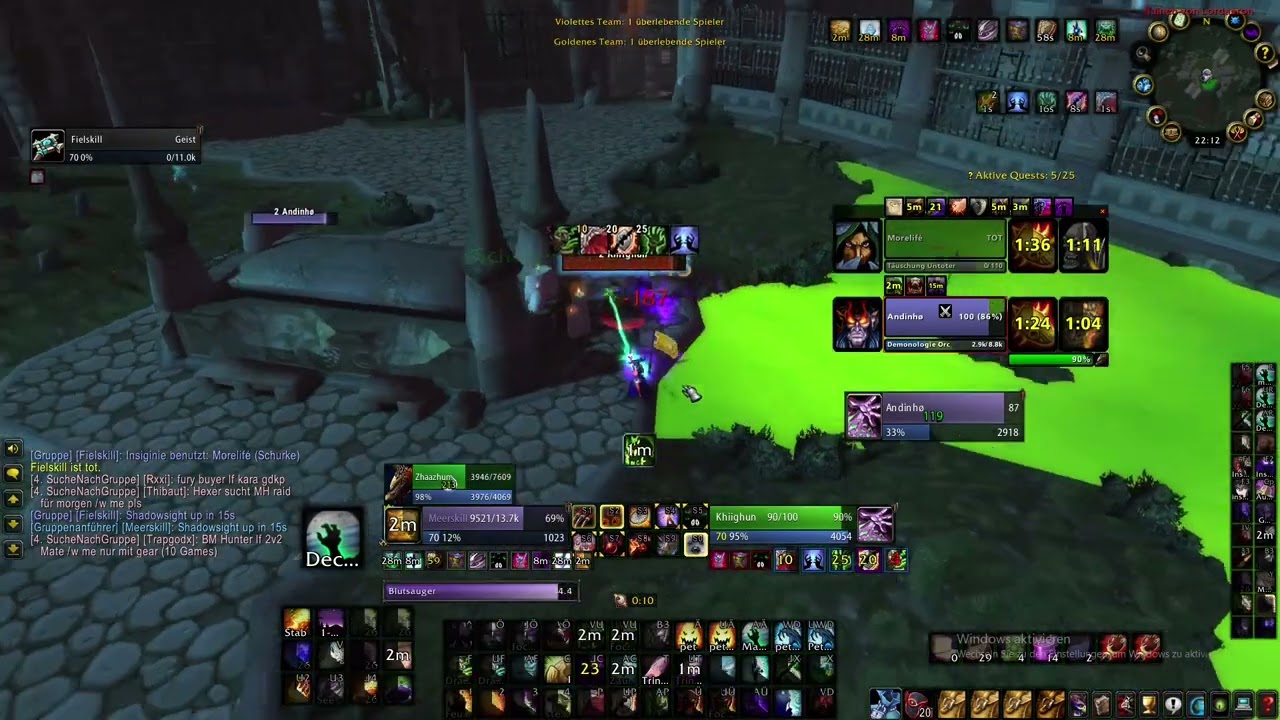 The King of 1v2 Warlock Arena TBC S3 S4