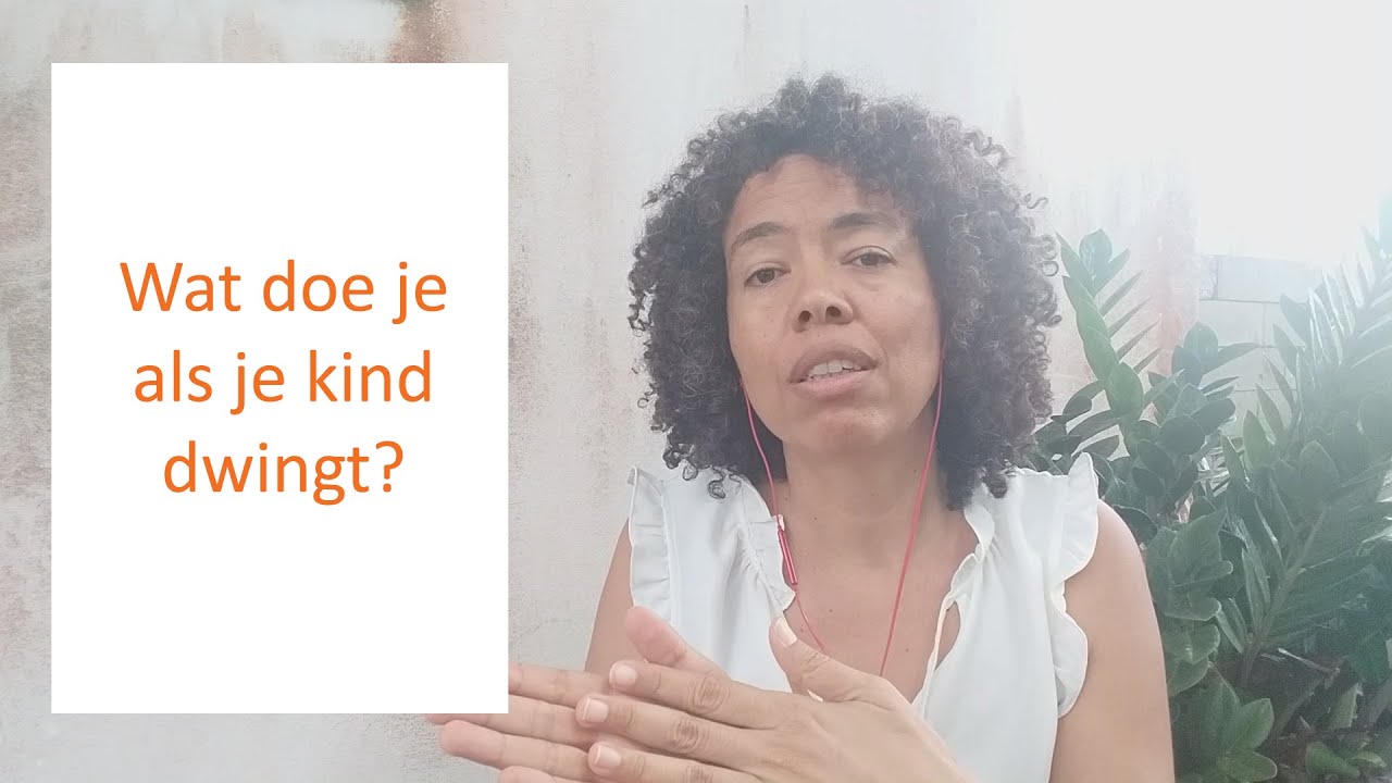 Wat doe je als je kind dwingt?