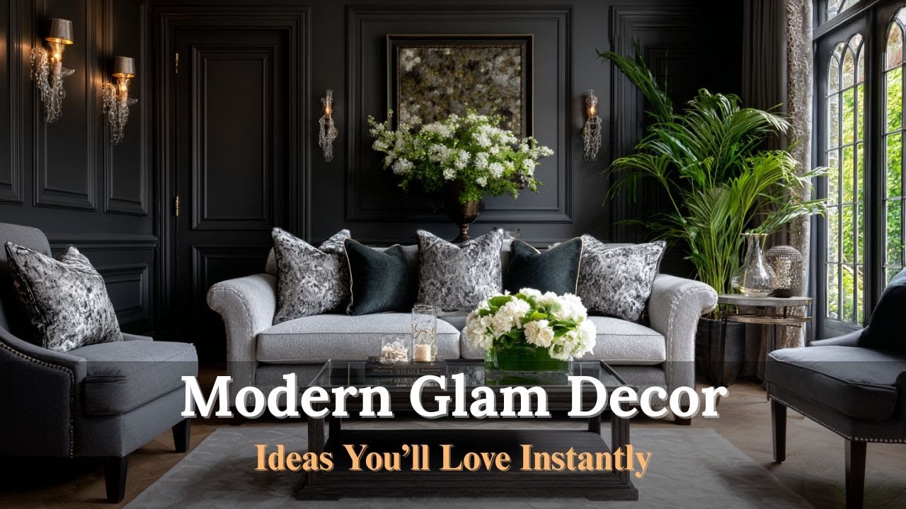 Bold Luxe Interior Styling   Modern Glam Decor Ideas for a Chic & Sophisticated Home