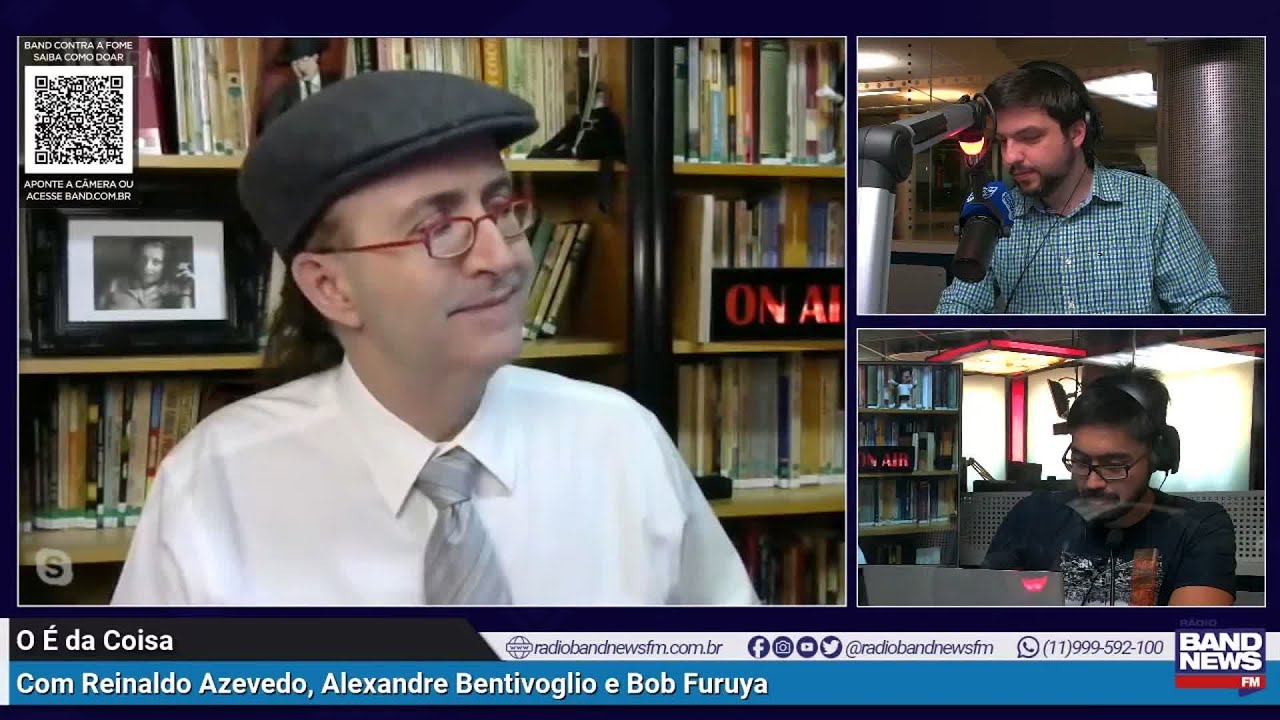 Reinaldo Azevedo: Bolsonaro quer ser mais americano do que Biden