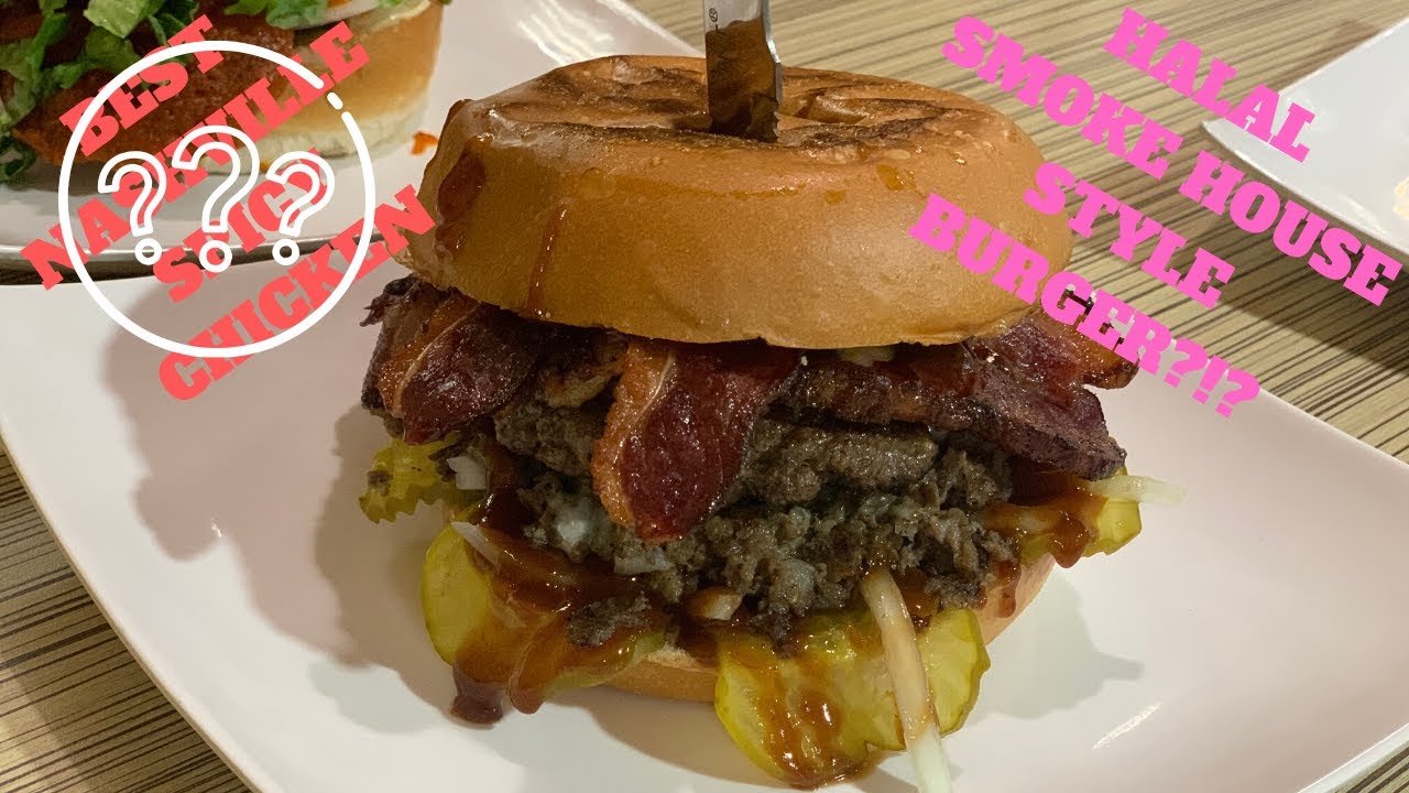 BEST HALAL NASHVILLE SPICY CHICKEN SANDWICH..AT BISMILLAH REST & CAFE IN HOUSTON! HALAL FOOD REVIEWS