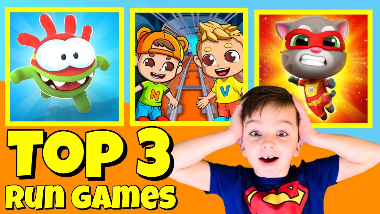 ТОП 3 игры про бег для детей
