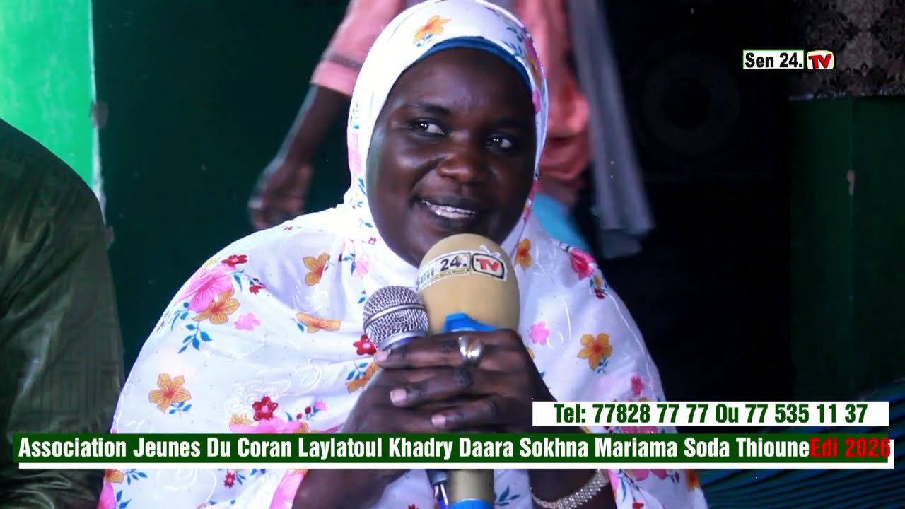 Association Jeunes Du Coran Laylatoul Khadry Daara Sokhna Mariama Soda Thioune Tel 77 828 77 77