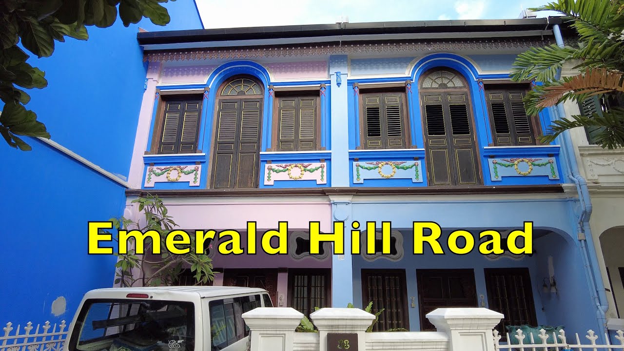 Emerald Hill Road - Singapore Scene 4K #Singapore #4K