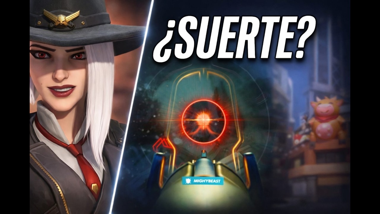 Jugador Casual en BRONCE probando Ashe… y pasa esto | Overwatch 2