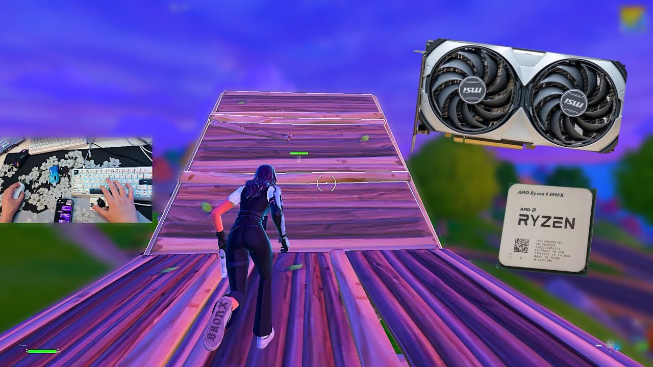 RYZEN 9 5900X | RTX 4070 | Fortnite | Solo Battle Royale | Benchmark | DX12 Performance Mode