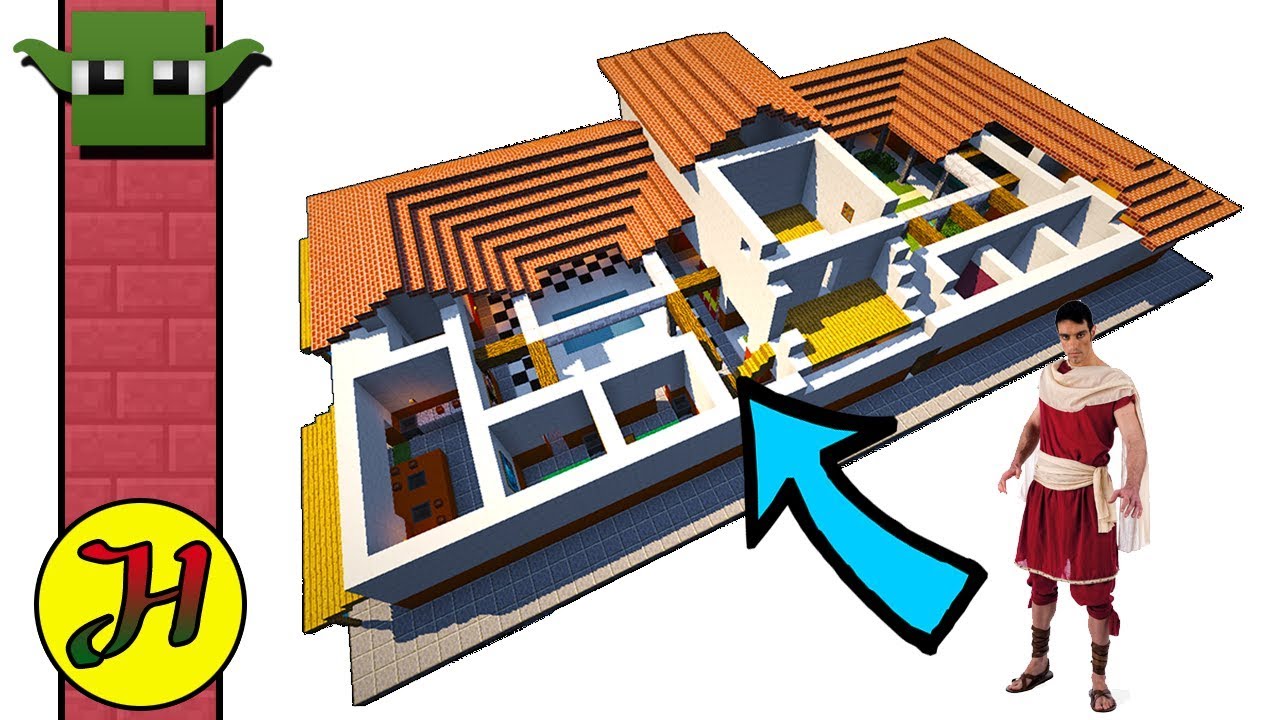 MINECRAFT ROMAN VILLA -  (EASY Build 05)