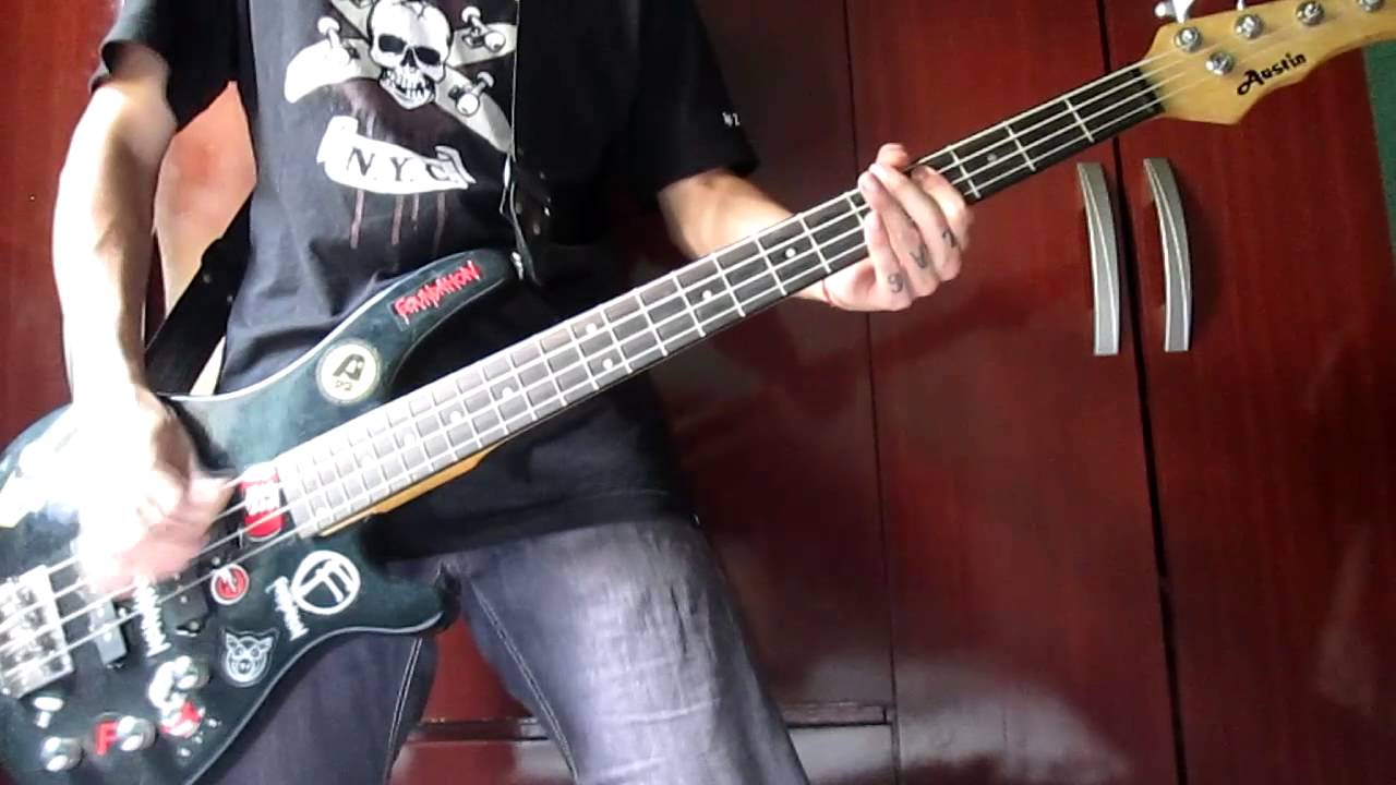 The Casualties - Punk Rock Love (Bass Cover)