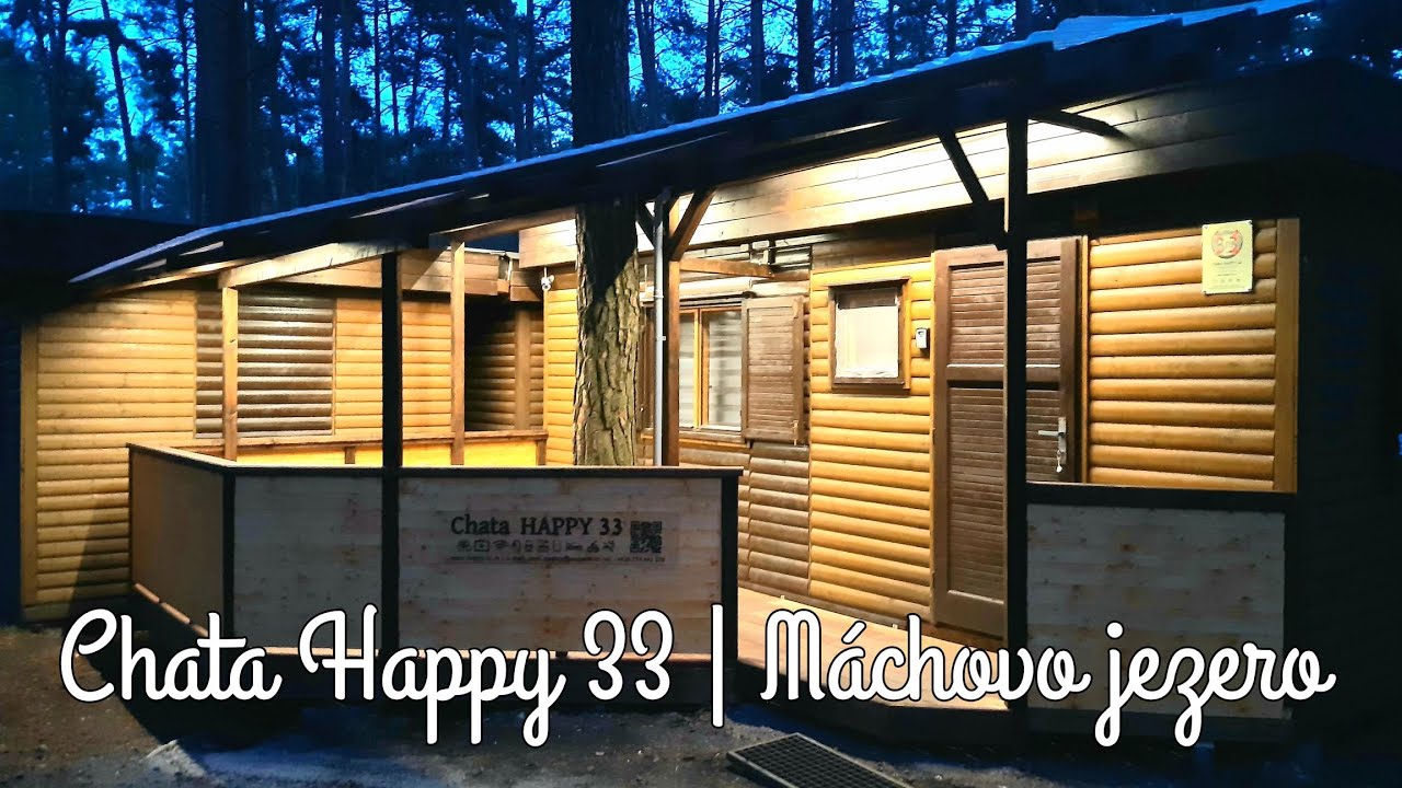 Chata Happy 33 – Relax u Máchova jezera! 🌊 Staré Splavy & Doksy
