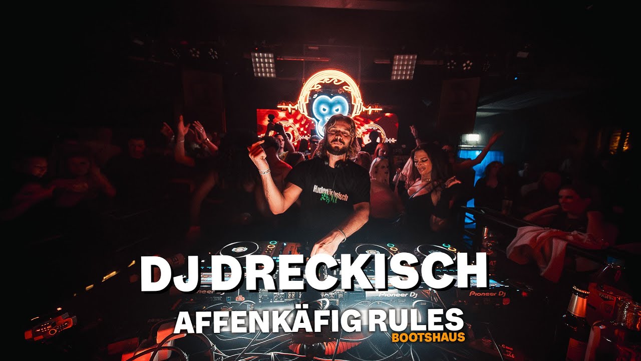 AFFENKÄFIG RULEZ xxx DJ DRECKISCH  xxx BOOTSHAUS 2025 // KÖLN