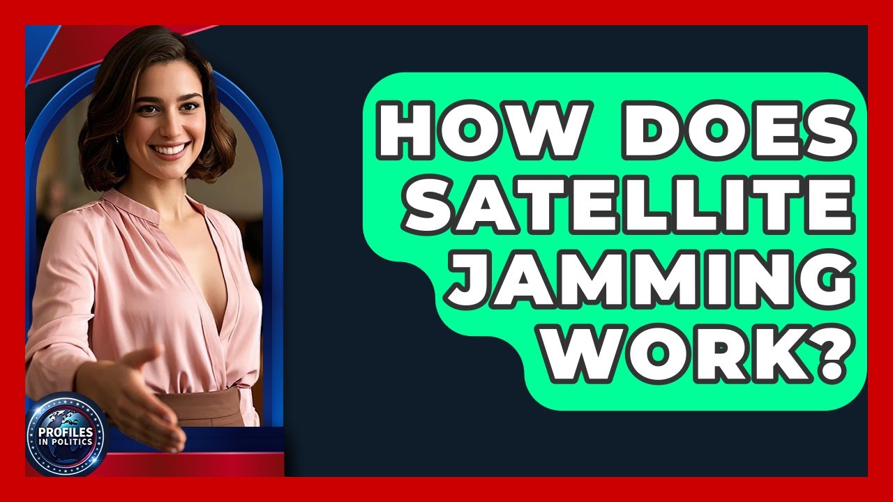 How Does Satellite Jamming Work? - Profiles in Politics