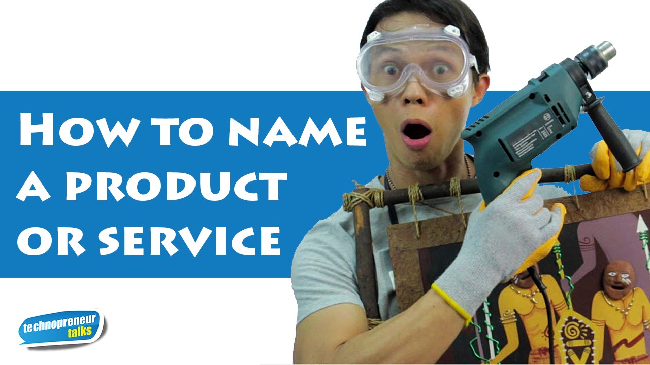How to name a product or service : 3 tips to create a compelling brand name.