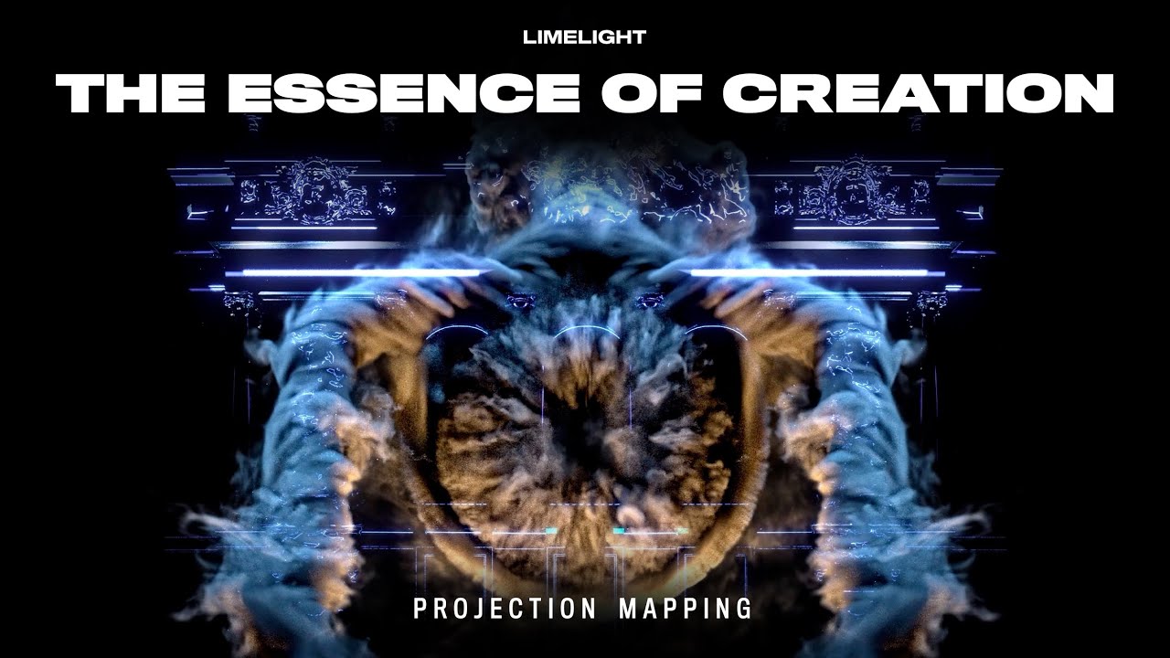 The Essence of Creation / Amazing 3D Mapping Art on the Opéra de Lille