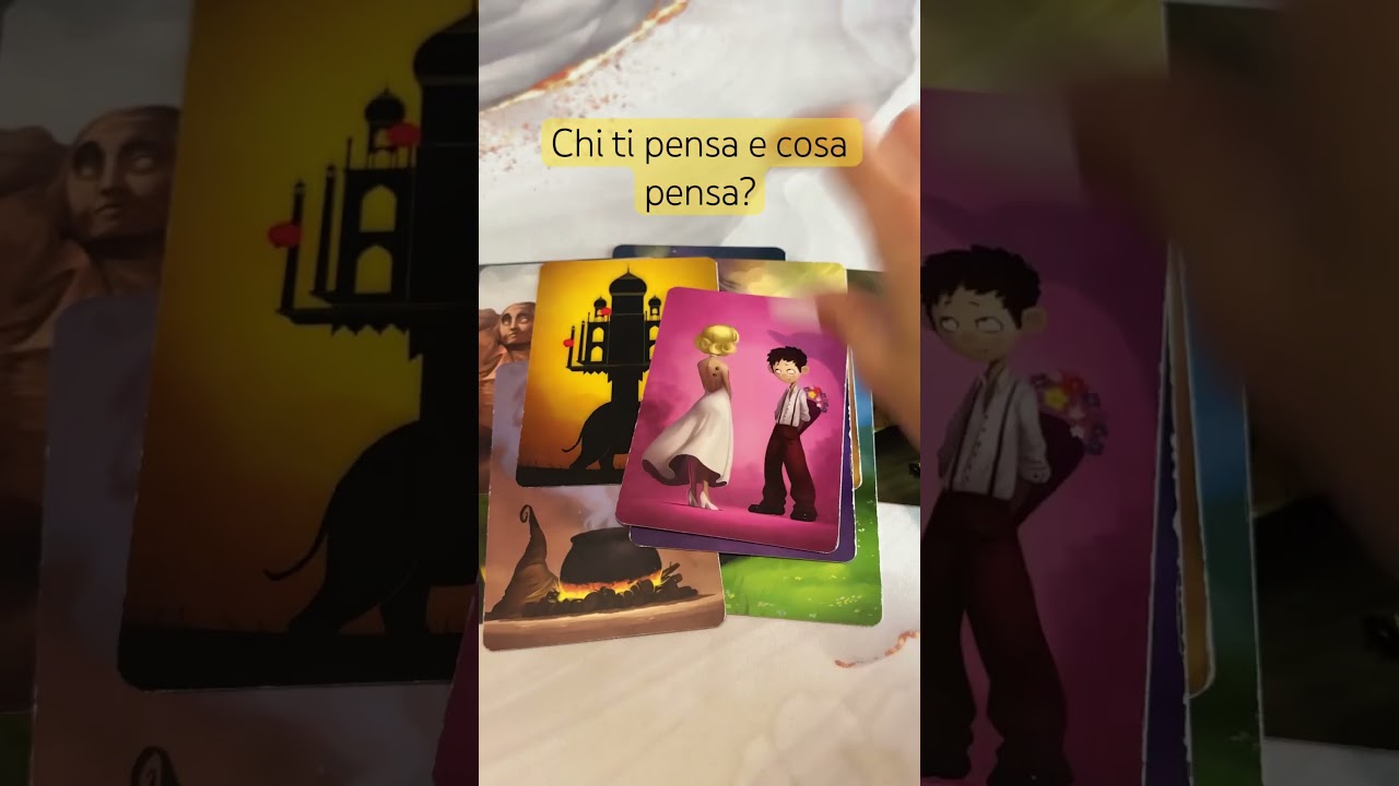 Chi ti pensa e cosa pensa?🔮 #tarocchinterattivi #tarot #messaggio #tarocchi #perte #amore