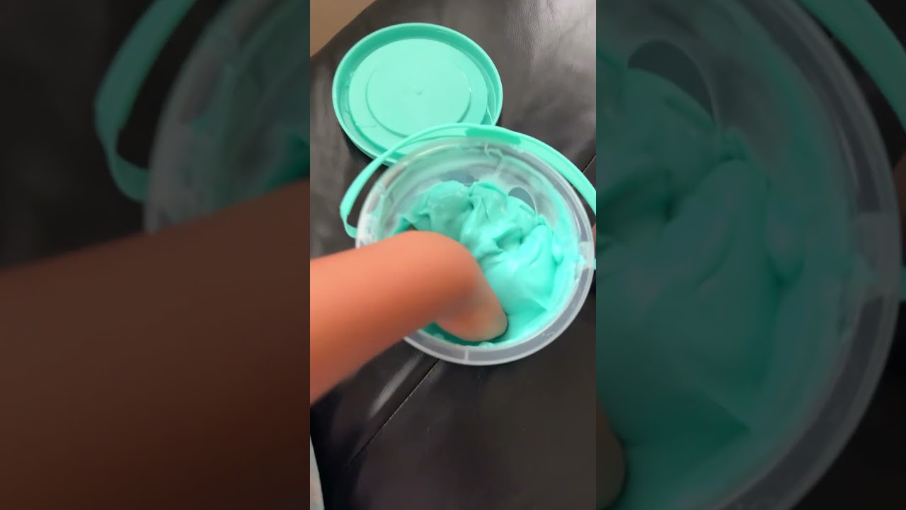 Craz-Slimy brand mint chip slime ✨❤️❤️