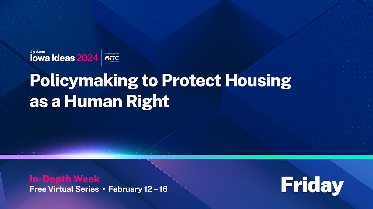 Iowa Ideas In-Depth Week: Homelessness - February 16, 2024