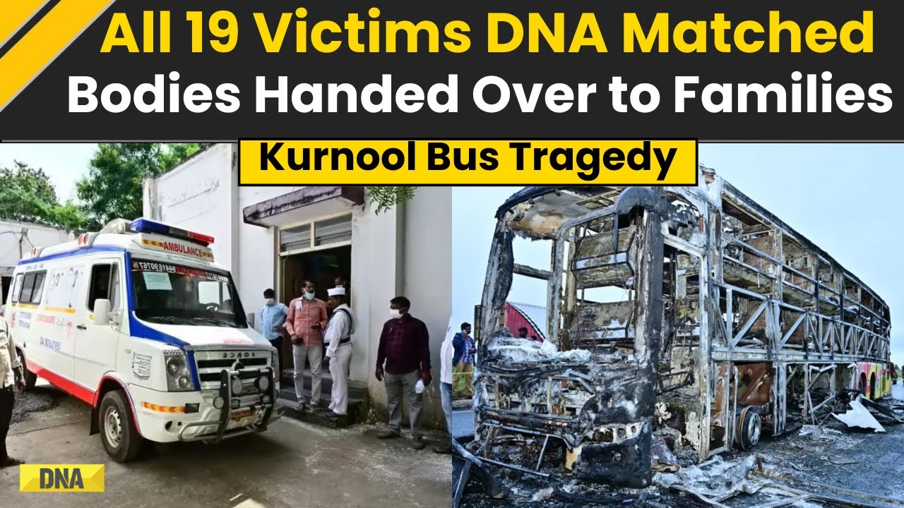 Kurnool Bus Accident: All 19 Kurnool Bus Fire Victims Identified; Bodies Handed Over, Andhra Pradesh